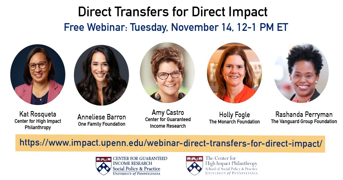 Webinar: Direct Transfers for Direct Impact