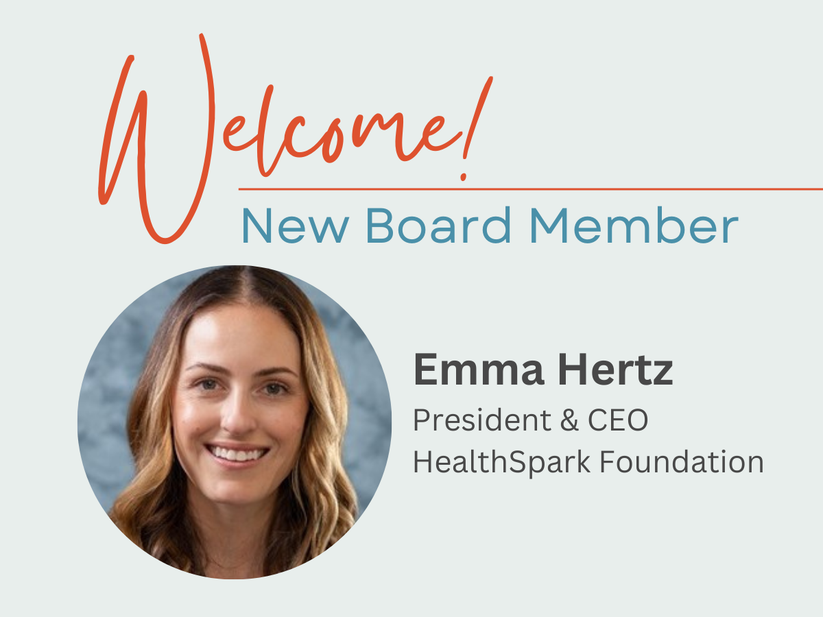 Welcome new Board member Emma Hertz