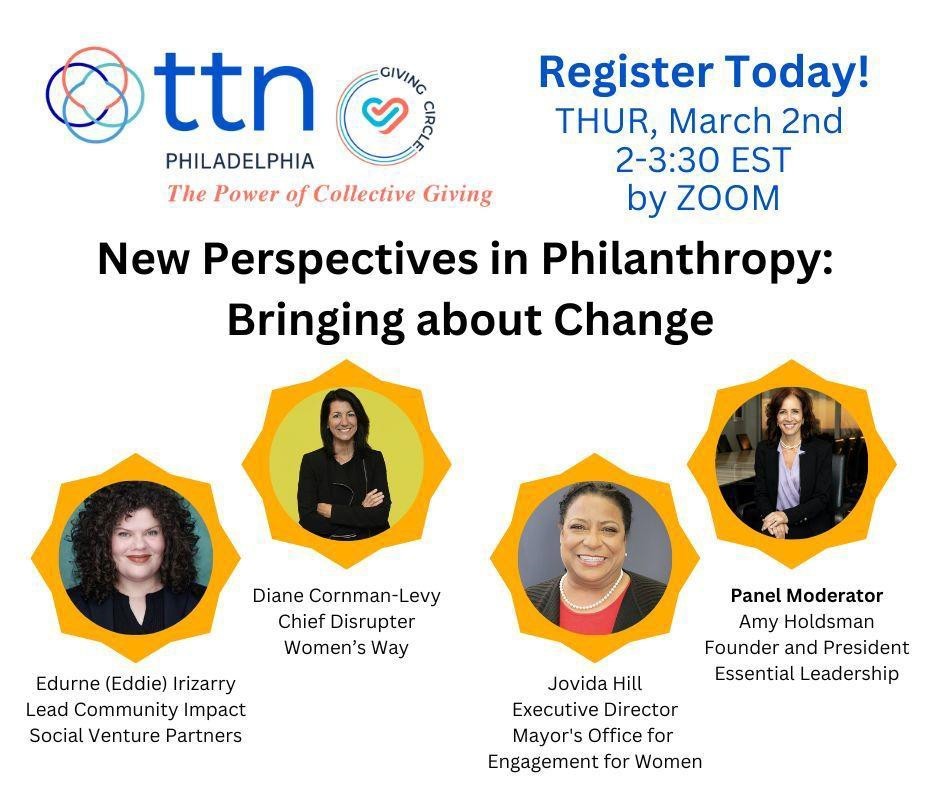New Perspectives in Philanthropy: Bringing about Change