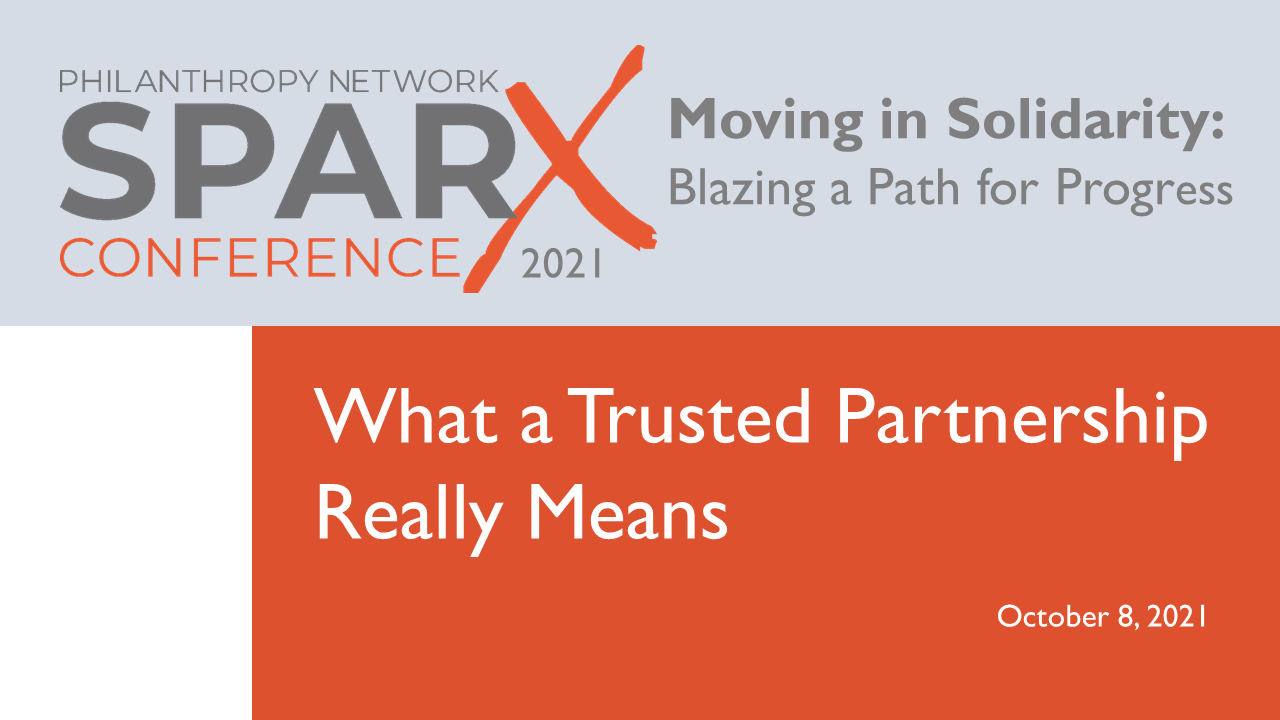 SPARX Session: What a Trusted Partnership Really Means