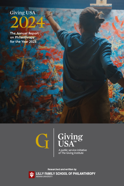 Giving USA 2024 report cover