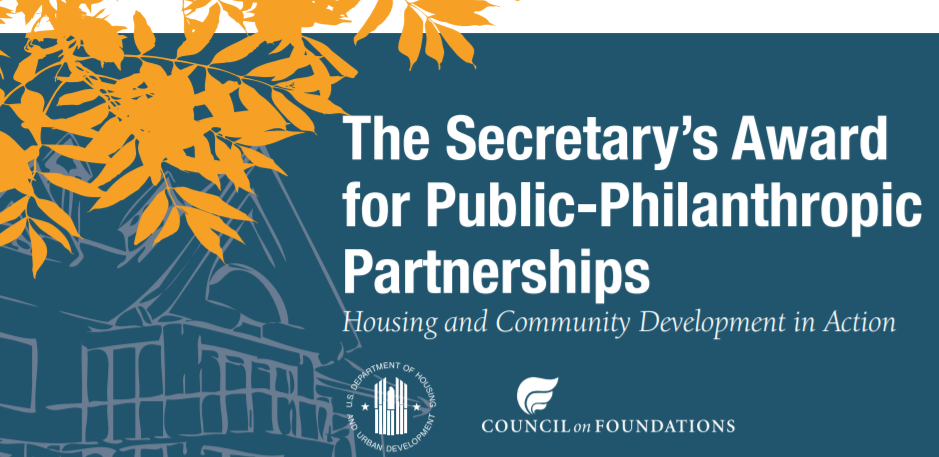 Secretary's Award for Public-Philanthropic Partnerships